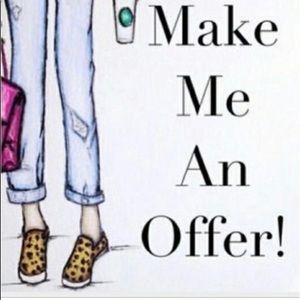 Make me a reasonable offer, bundle and save!!!